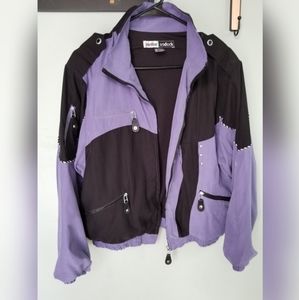 Vintage 80s Jamie Sadock Jacket, super soft fabric